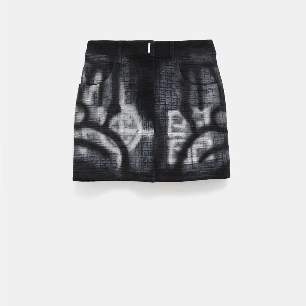 Givenchy Monogram Mini Skirt - Picture 2 of 8